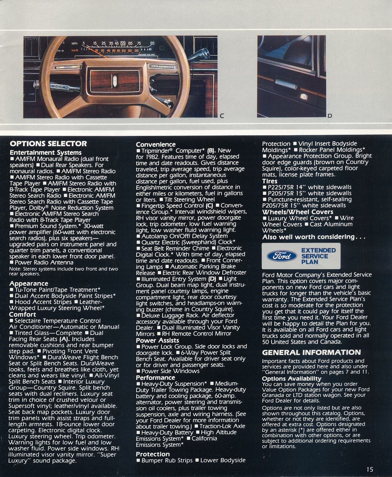 1982 Ford Wagons Brochure Page 7